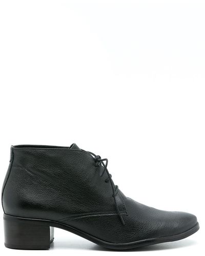 Sarah Chofakian Rizzo Ankle Boots - Black