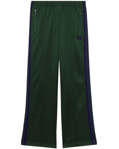 Needles Logo-embroidered Track Pants - Green