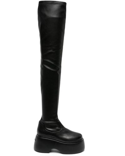 Le Silla Kembra 100mm Thigh-high Boots - Black