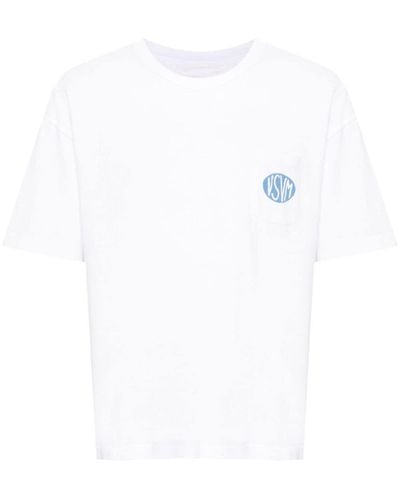 Visvim Logo-print Cotton T-shirt - White