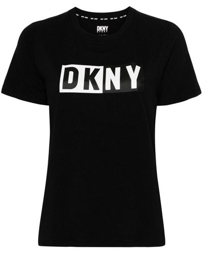 DKNY パフォーマンス Tシャツ - ブラック