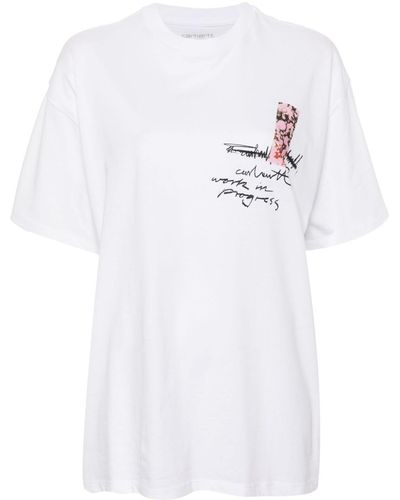 Carhartt Graphic-print Cotton T-shirt - White