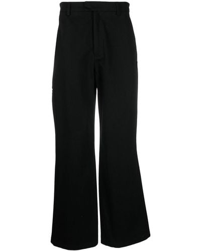 Amiri Wide-leg Tailored Pants - Black