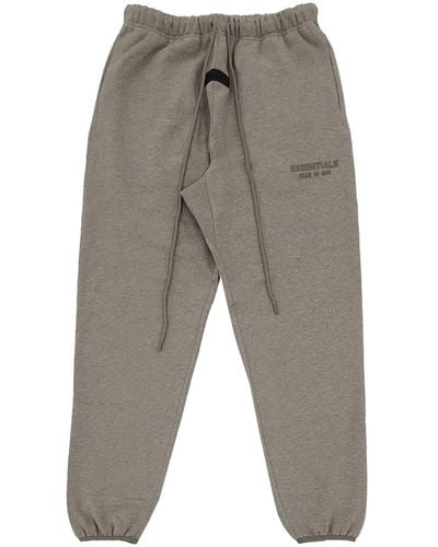 Fear Of God Embroidered Logo jogging Trousers - Grey