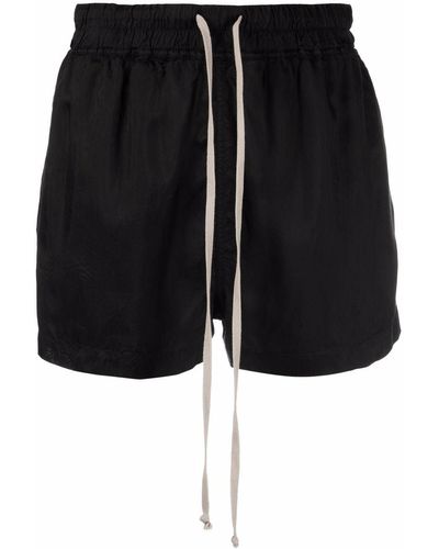 Rick Owens Shorts Fog con coulisse - Nero