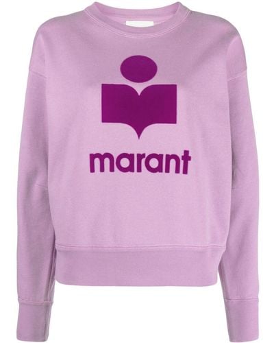 Isabel Marant Mobyli Sweater Met Logo - Roze