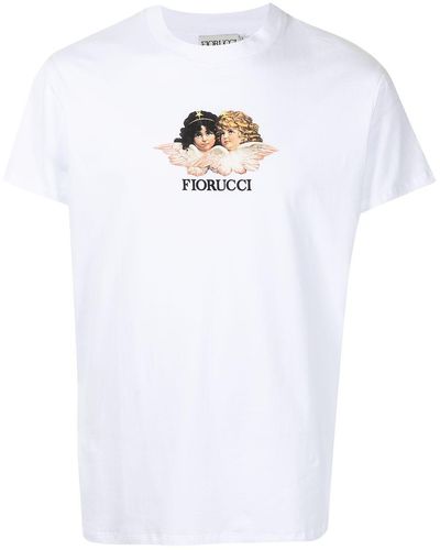 Fiorucci T-shirt Met Logoprint - Wit