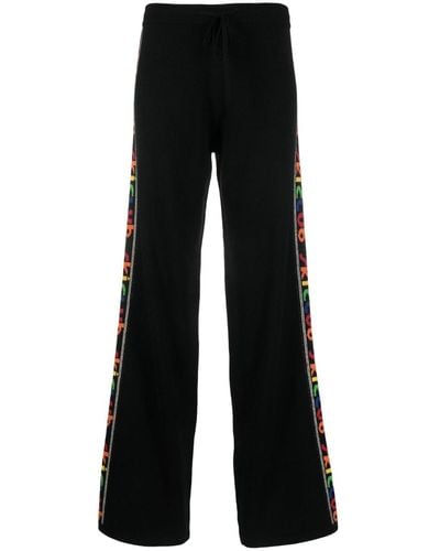 Chinti & Parker Pantalones de chándal Ski Club con rayas laterales - Negro