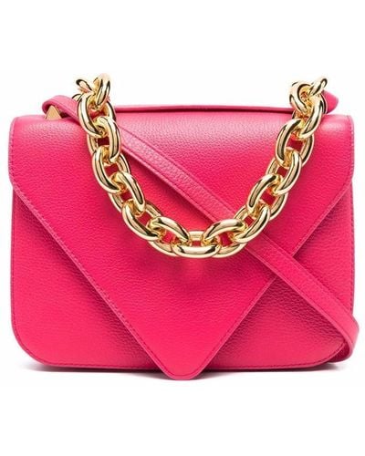 Bottega Veneta Mount Envelope Clutch Bag - Pink