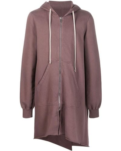 Rick Owens Fishtail Hooded Parka - Brown