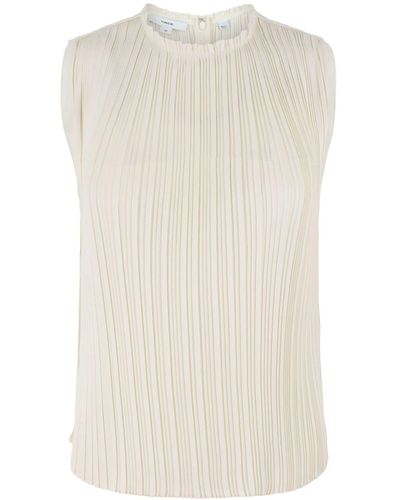 Vince Pleated shell top - Neutre