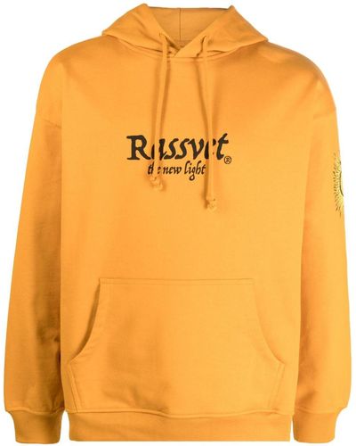Rassvet (PACCBET) Sudadera con capucha y logo - Naranja