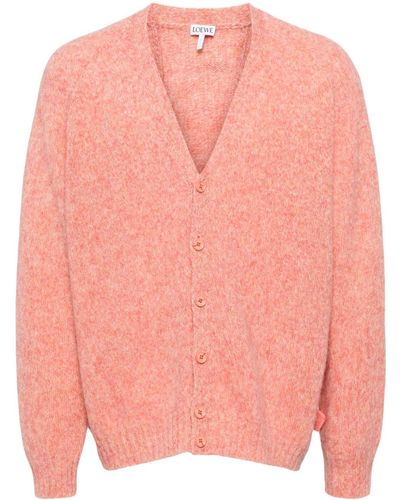 Loewe Loose Cardigan - Pink