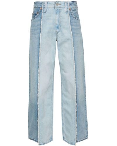 Levi's Baggy Dad Mid Waist Jeans - Blauw