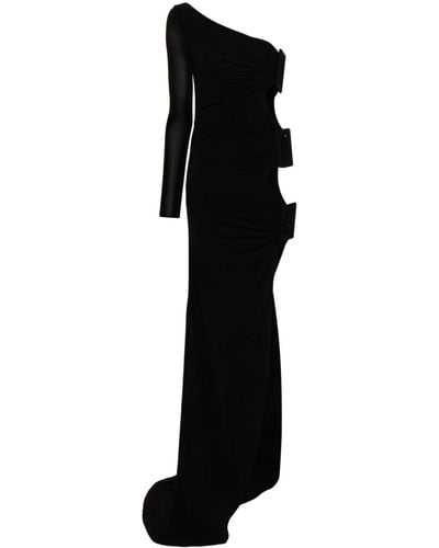GIUSEPPE DI MORABITO Cut-out Maxi Dress - Black