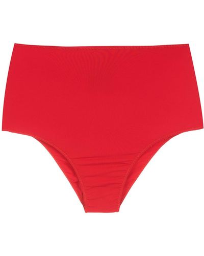 Clube Bossa Slip bikini a vita alta Ceanna - Rosso