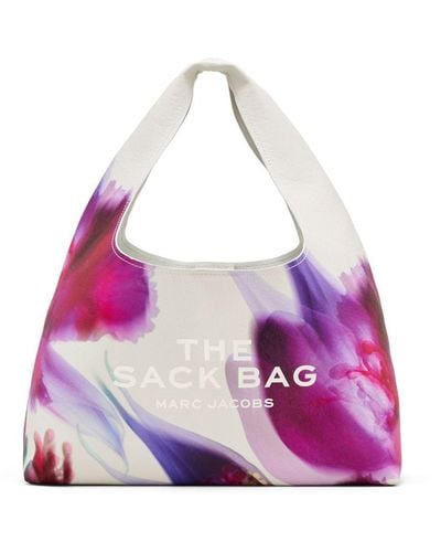 Marc Jacobs The Future Floral Sack Bag - Lila