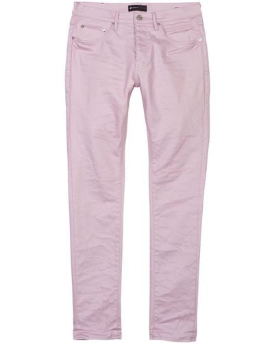 Purple Brand P001 Low-rise Skinny Jeans - Pink