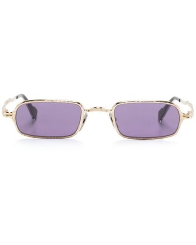 Kuboraum Mask Z18 Rectangle-frame Sunglasses - Purple