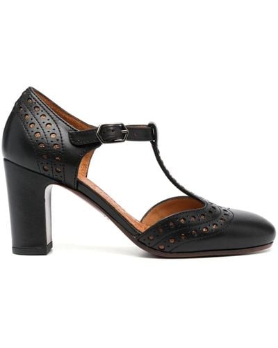 Chie Mihara Wante 90mm Leather Pumps - Black