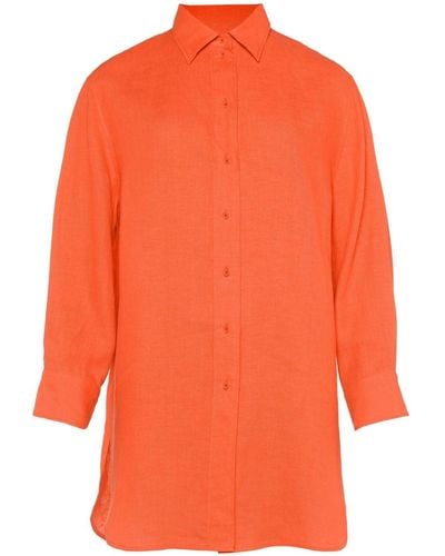 Eres Mignonette Leinenhemd - Orange