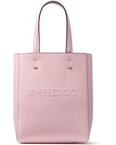 Jimmy Choo Lenny Leren Shopper - Roze