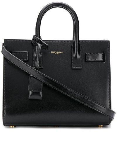 Saint Laurent Sac à main Sac de Jour - Noir