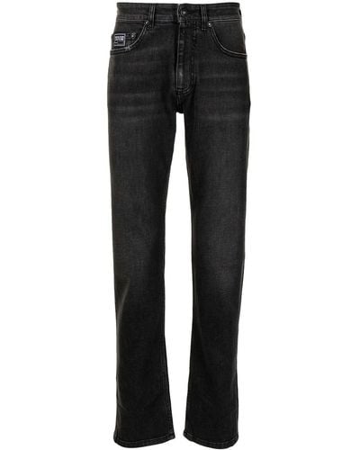 Versace Slim-fit Jeans - Zwart