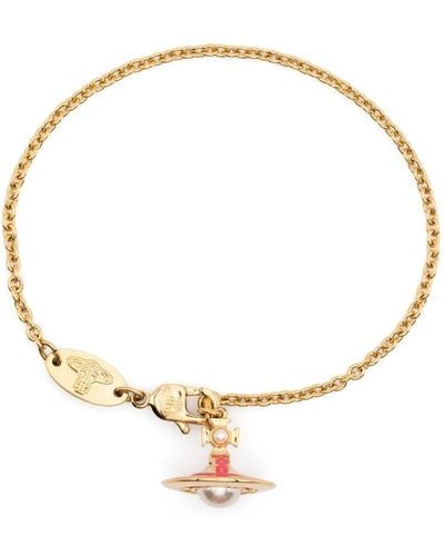 Vivienne Westwood Bracelet Petite Orb - Métallisé