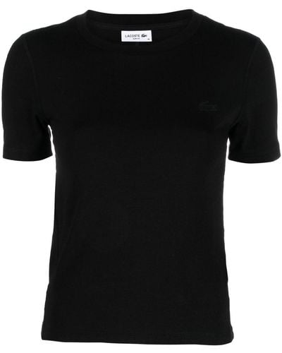 Lacoste Logo-patch T-shirt - Black