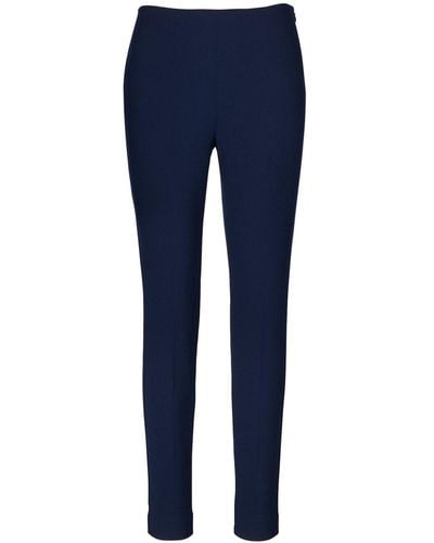 Ralph Lauren Collection High-waisted Wool-blend leggings - Blue