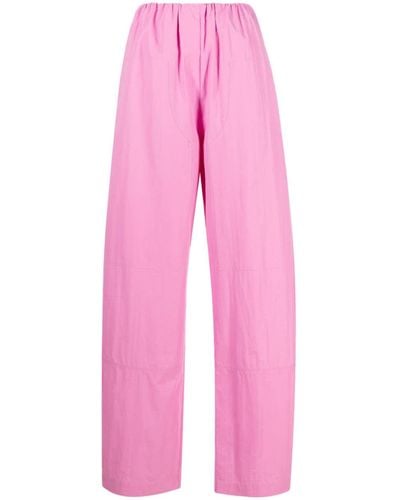 Paris Georgia Basics Cocoon Parachute Wide-leg Trousers - Pink