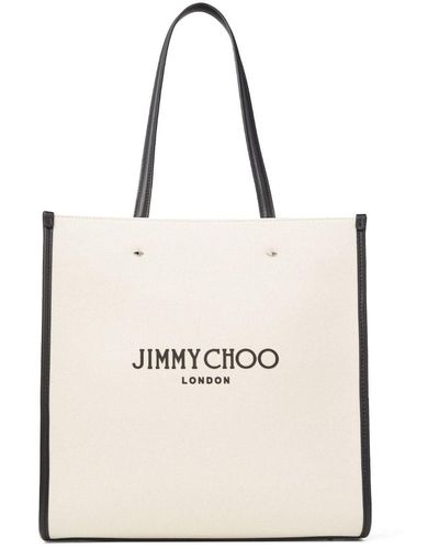Jimmy Choo Mittelgroße N/S Park Handtasche - Natur