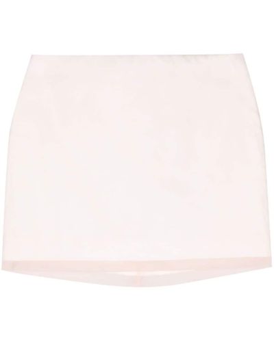 Sportmax Silk Mini Skirt - Pink