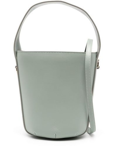Chloé Sense Leather Bucket Bag - グリーン