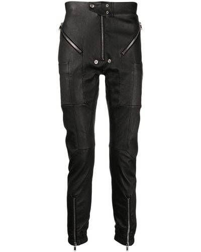 Rick Owens Zipper-detailing Skinny Pants - Black
