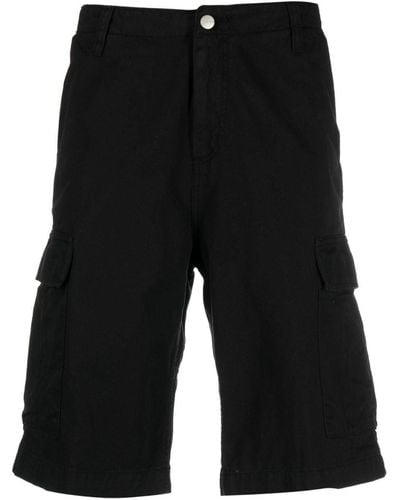 Carhartt Bermuda en coton à poches cargo - Noir