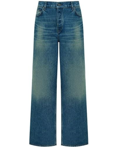 12 STOREEZ Candiani 431 Wide-leg Jeans - Blue