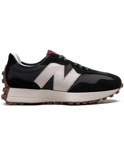 New Balance 327 Lace-up Sneakers - Black