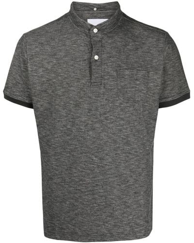 Private Stock The Felix Mélange-effect Polo Shirt - Gray