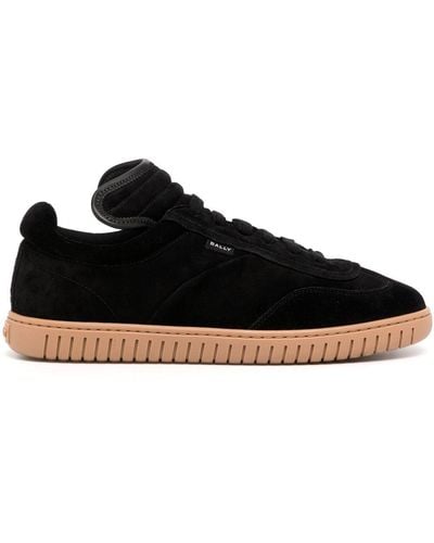 Bally Parrel Suede Low-top Trainers - Black