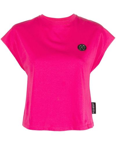 Philipp Plein ロゴ Tシャツ - ピンク