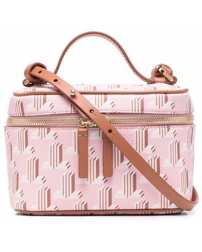Lanvin Geometric Cosmetic Bag - Pink