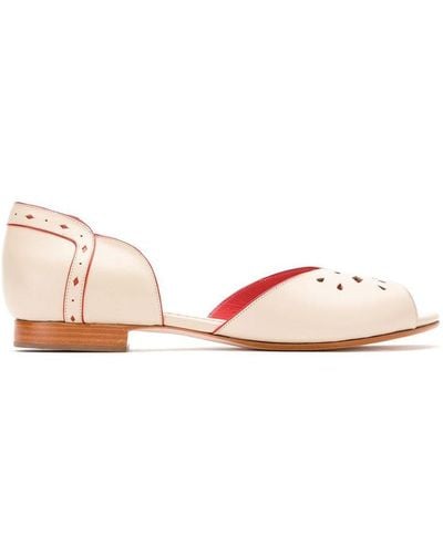 Sarah Chofakian Leather Sandals - Pink