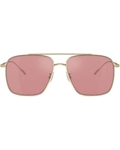 Oliver Peoples Dresner Pilotenbrille - Pink
