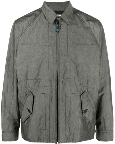 Junya Watanabe Zip-up Shirt Jacket - Grey