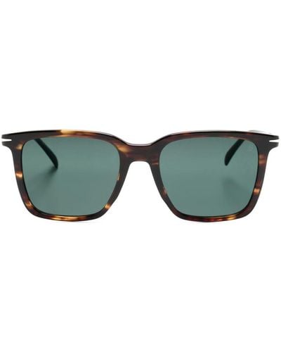 David Beckham Square-frame Sunglasses - Green
