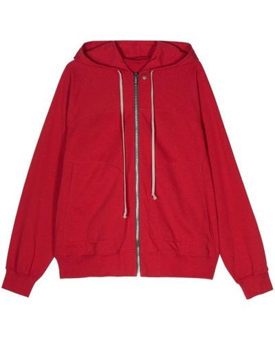 Rick Owens Sweatshirts & hoodies > zip-throughs - Rouge