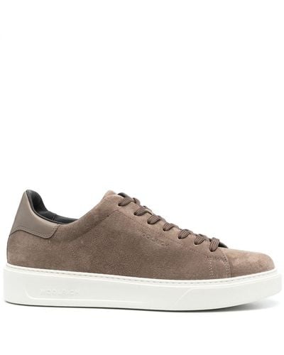 Woolrich Leather Low-top Trainers - Brown