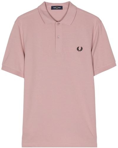 Fred Perry M6000 Cotton-piqué Polo Shirt - ピンク
